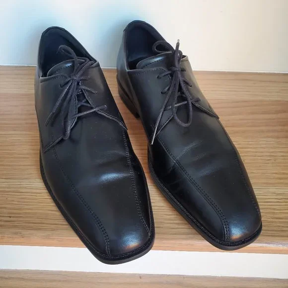 Ecco | Shoes | Mens Black Ecco Dress Shoes Size 95 Eu 43  display picture 2